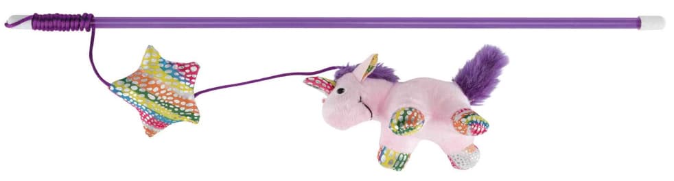 TRIXIE Igračka za mačke JEDNOROG I ZVEZDA na štapu