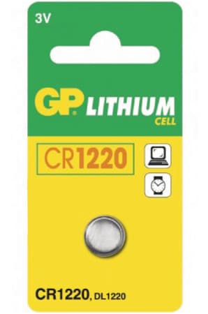 GP dugmasta baterija CR1220 GP-CR1220