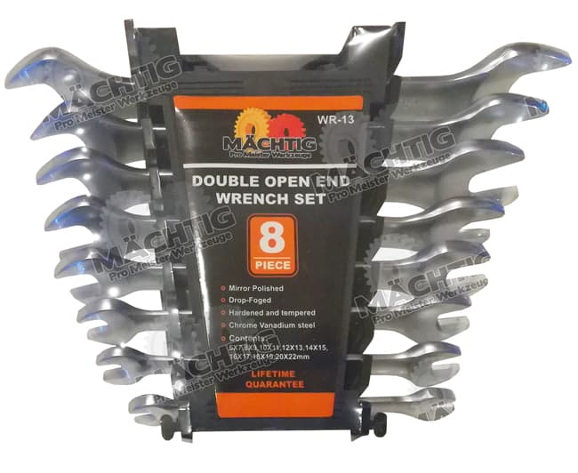 Garnitura viljuškastih ključeva Machtig WR-13