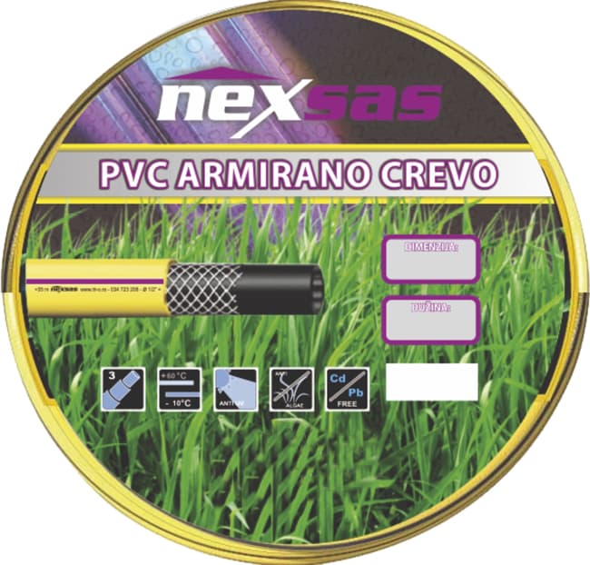 Nexsas PVC armirano crevo za zalivanje 3/4 x 25m 41380
