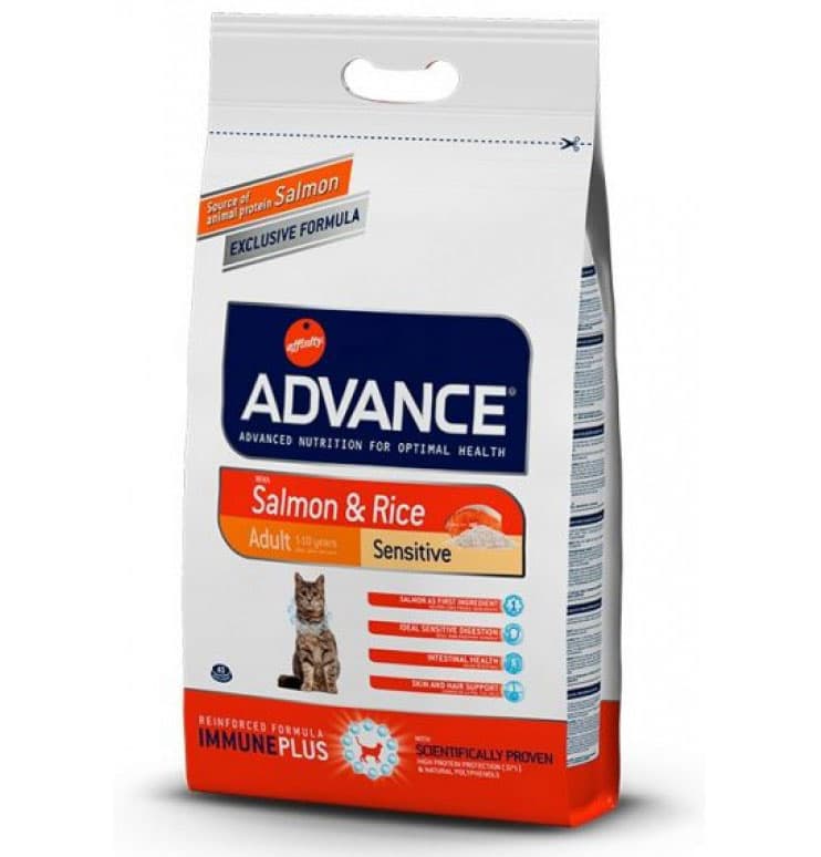 Advance Cat Sensitive Hrana za mačke - losos i pirinač 1.5kg