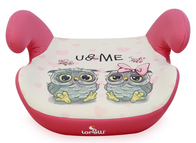LORELLI Autosedište TEDDY 15-36kg Pink Owls