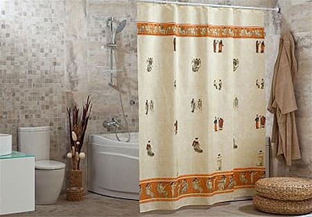 Zavesa za kadu i tuš kabinu Mythology 180 x 200 cm