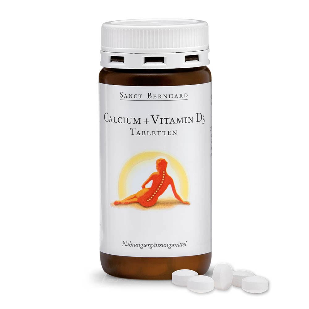 Krauterhaus Sanct Bernhard kalcijum+vitamin D3 tablete