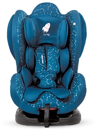 KIKKA BOO Autosedište BON VOYAGE + SPS 0-25kg Blue Rocket