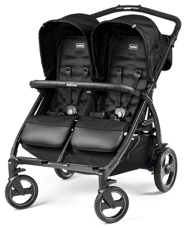 PEG PEREGO Kolica za blizance BOOK FOR TWO Class Black