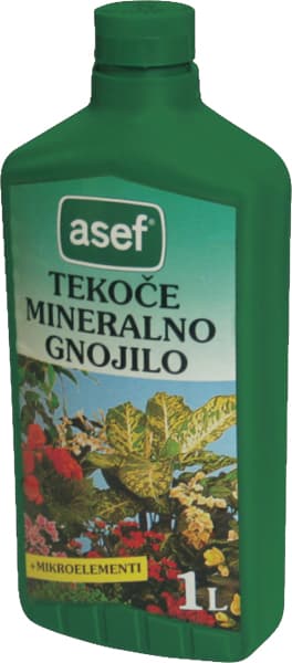 Tečno mineralno đubrivo za saksijske biljke Asef SC 802 Substral 1L