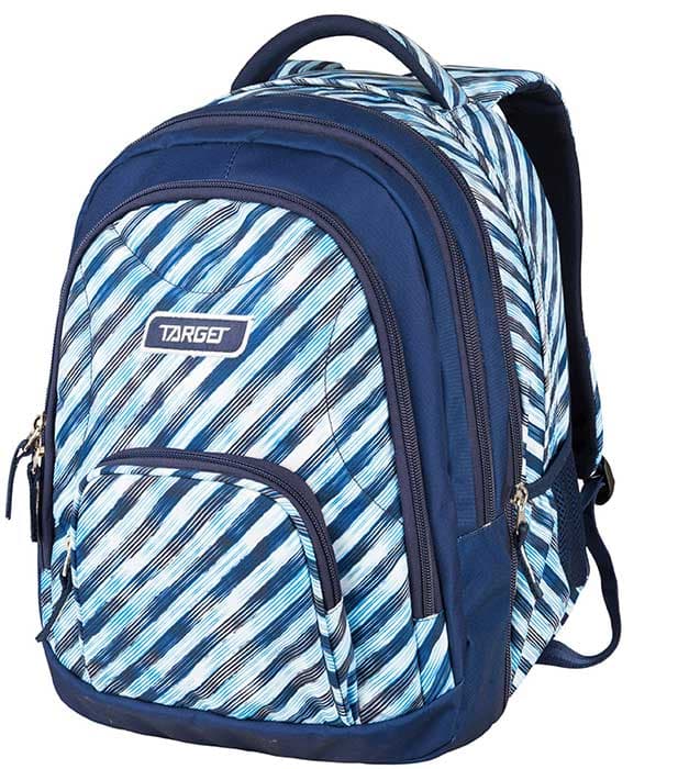TARGET 2 u 1 - Ranac za školu JUMP Navy Stripes 26301