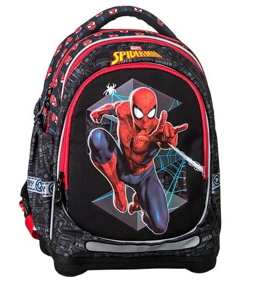 Play Školski ranac Smart Light - Spider-Man, Black