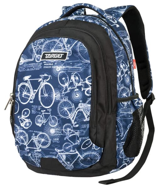 TARGET Be Pack - Ranac za školu BYCICLE BLUE 21910