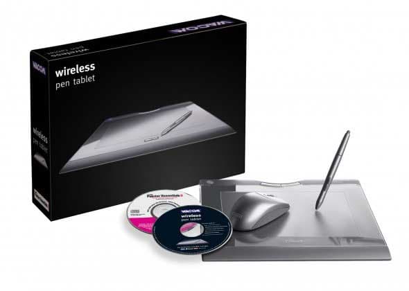 Wacom Wireless Pen Tablet A5 + Creative Zen Stone Plus