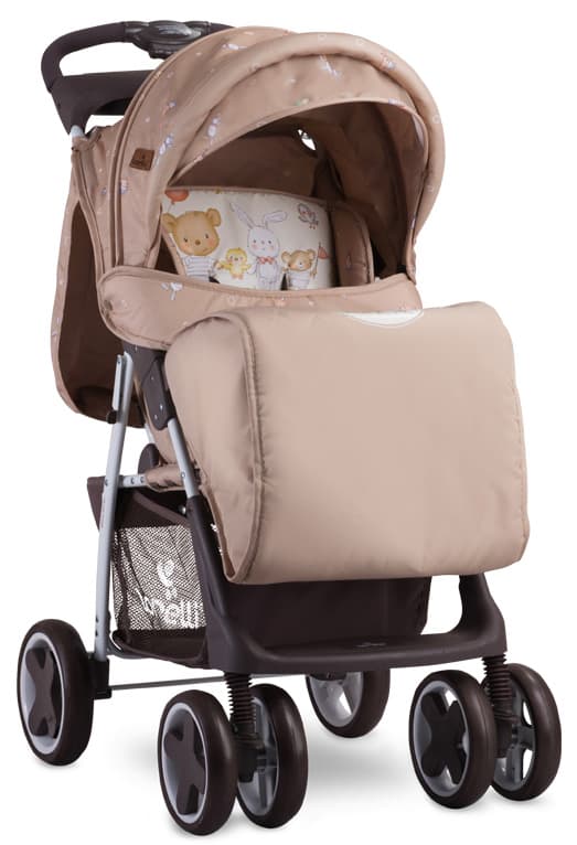 LORELLI Kolica FOXY sa navlakom Beige Bear Party