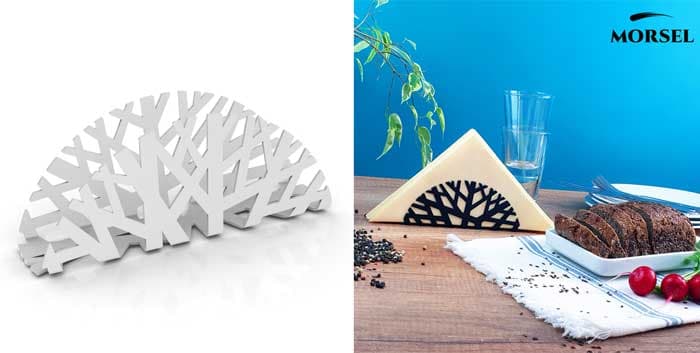 Morsel Stalak za salvete Savanna White Ivory