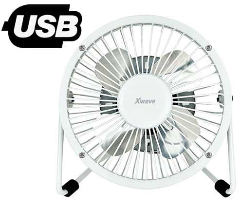 Xwave USB ventilator MF5 beli
