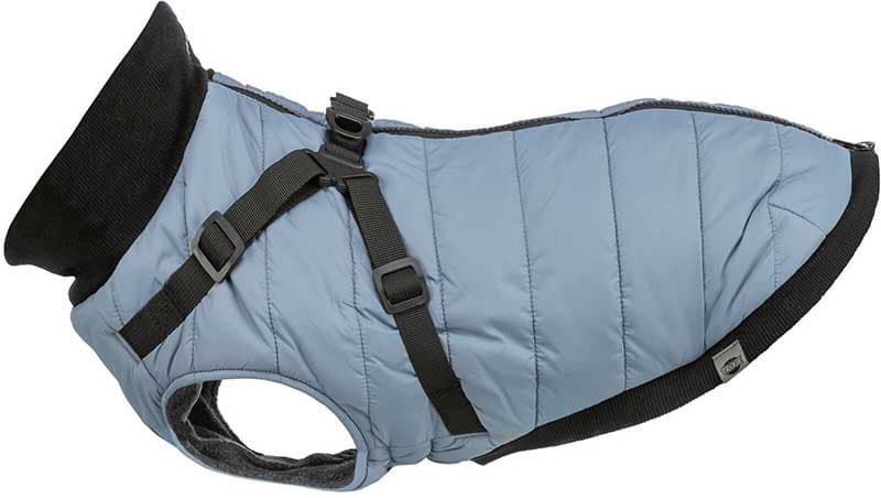 Odelo sa integrisanim amom za pse leđa 24cm Pontis grey-blue Trixie 6803440