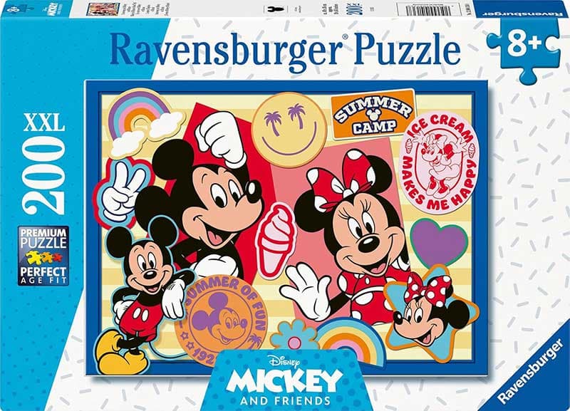Puzzle slagalice za decu 200XXL delova Disney Mickey and Minnie Road trip Ravensburger 12004136