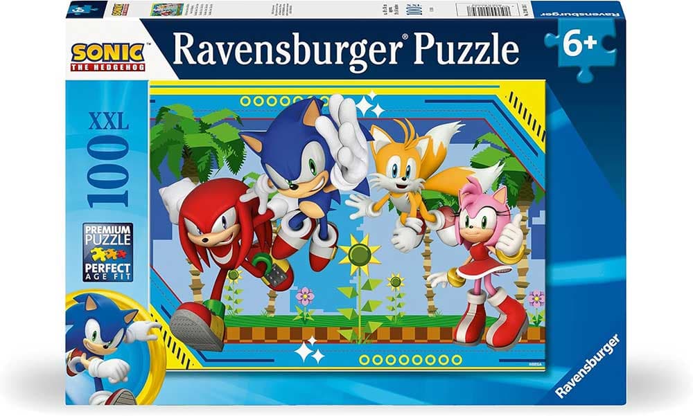 Puzzle slagalice za decu 100XXL delova Knuckles, Sonic, Tails, Amy Ravensburger 12001134