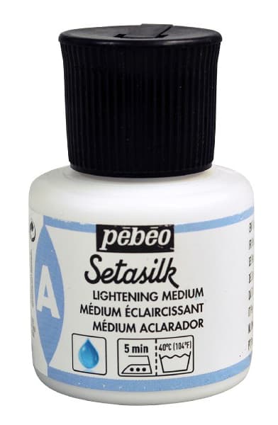PEBEO Setasilk Lightening Medium - Boja za svilu - medium za prosvetljavanje boja 45ml 664031