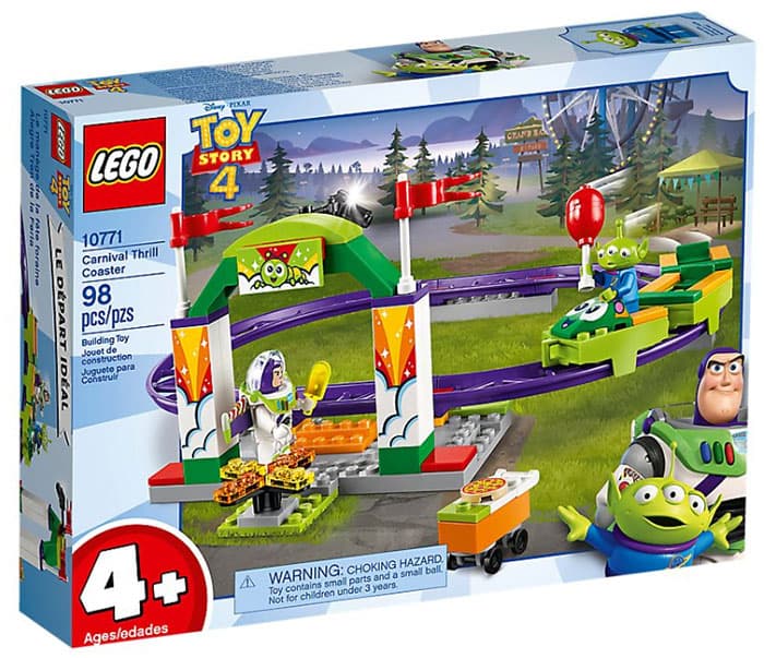 LEGO® Kocke Disney Toy Story 4 - Priča o igračkama - Karnevalski roler-koster 10771