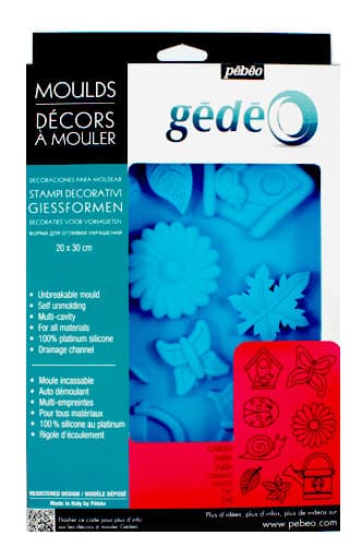 PEBEO Gedeo Mould Garden - Kalup za livenje BAŠTA 30 x 20cm 667030