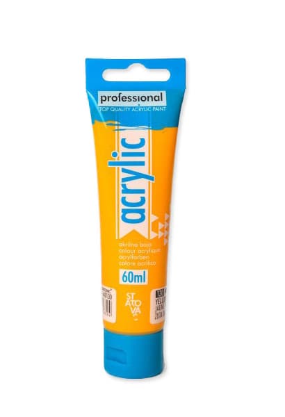 PROFESSIONAL Acrylic - Akrilna boja Yellow Deep 130 60ml 640130