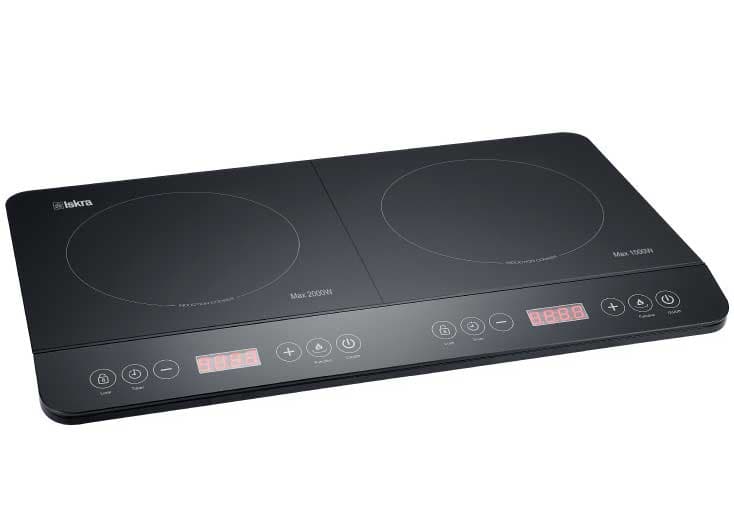 Iskra Dupli indukcioni rešo 2kW + 1.5kW 12-26cm IC-3500D