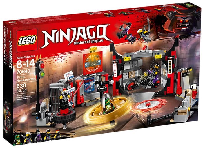 LEGO® Kocke NINJAGO - S.O.G. - Hram Garmadonovih sinova 70640