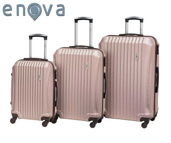 Set ABS kofera Enova Sevilla Champagne 55cm-65cm-75cm 514240