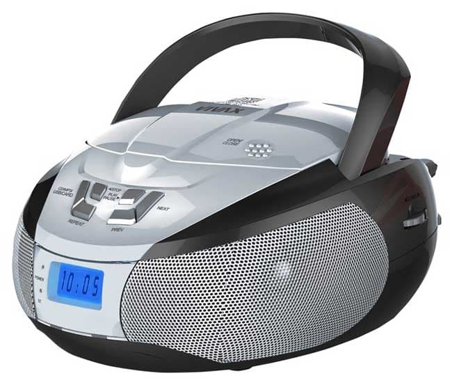Vivax Prenosni radio prijemnik sa CD, USB i SD card plejerom APM-1032 Black