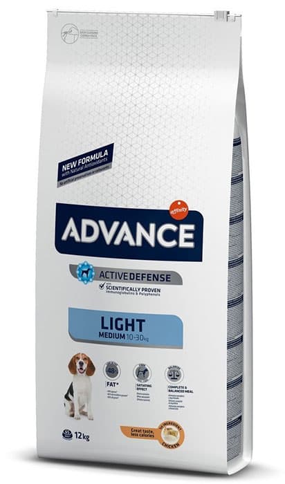 Advance Hrana za pse - Light Medium - Kontrola telesne težine - pakovanje 12kg