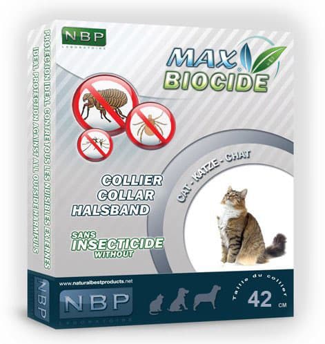 Ogrlica protiv parazita za mačke Max Biocide