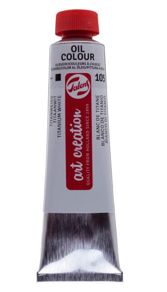 TALENS Art Creation - Uljana boja TITAN BELA 40ml 695105