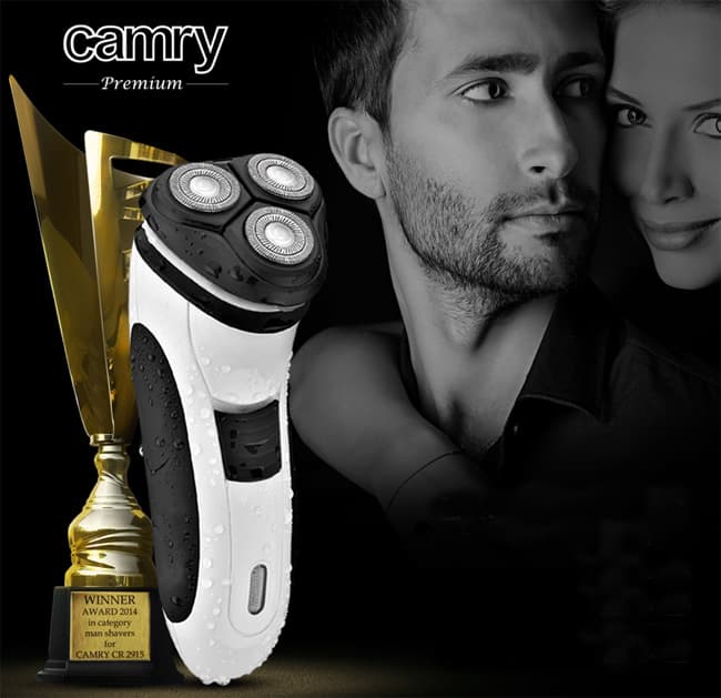 Aparat za brijanje sa punjivom baterijom Camry CR2915
