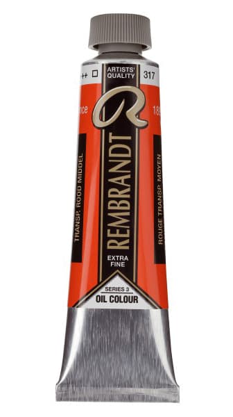 TALENS Rembrandt - Uljana boja 40ml TRANSPARENTNA CRVENA 686042