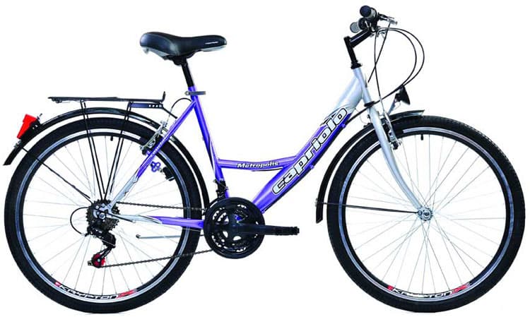 Bicikl METROPOLIS LADY - Sivo - Ljubičasti
