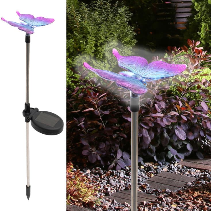 Solarna baštenska lampa Leptir MX618P