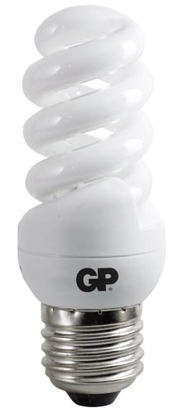 GP štedljiva sijalica Spiralna FULL MINI E14 pakovanje 5 komada