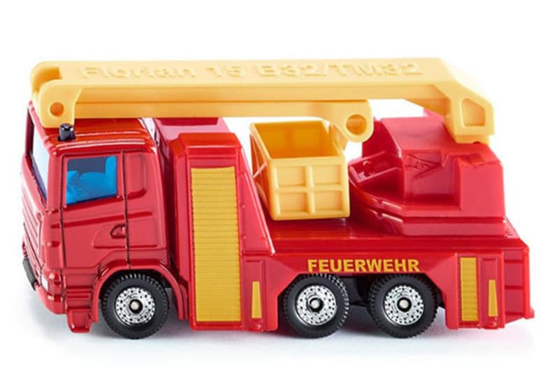 SIKU Vatrogasni kamion Vatrogasci sa dizalicom i korpom 1080