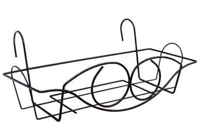 Balkonska korpa Bernarda 50cm crna 0033 3kom