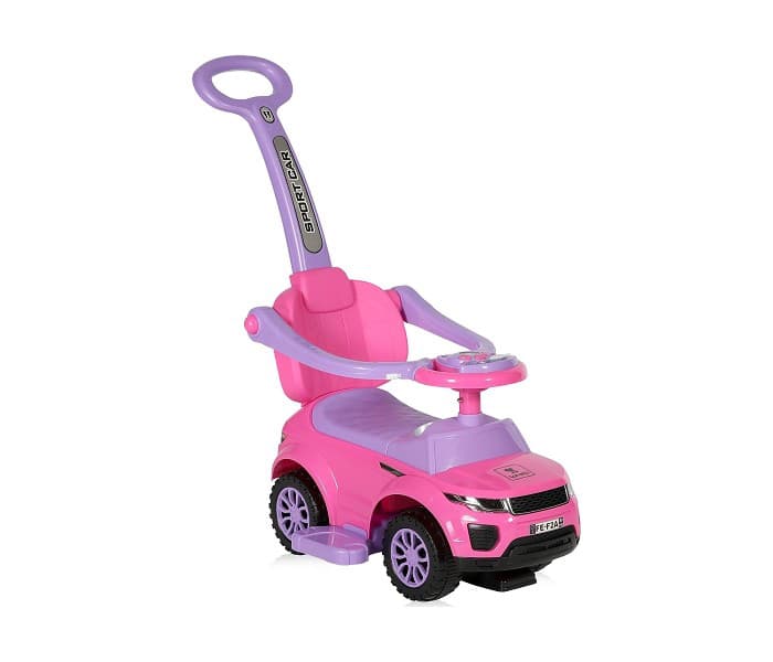 LORELLI Guralica za decu sa ručkom RIDE-ON Auto OFF ROAD + HANDLE Pink 10400030004