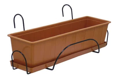 Balkonska korpa Ivona 60cm crna 1423 3kom