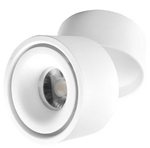 Nagibna LED lampa 12W dnevno svetlo LDL-DO1-12/W-WH