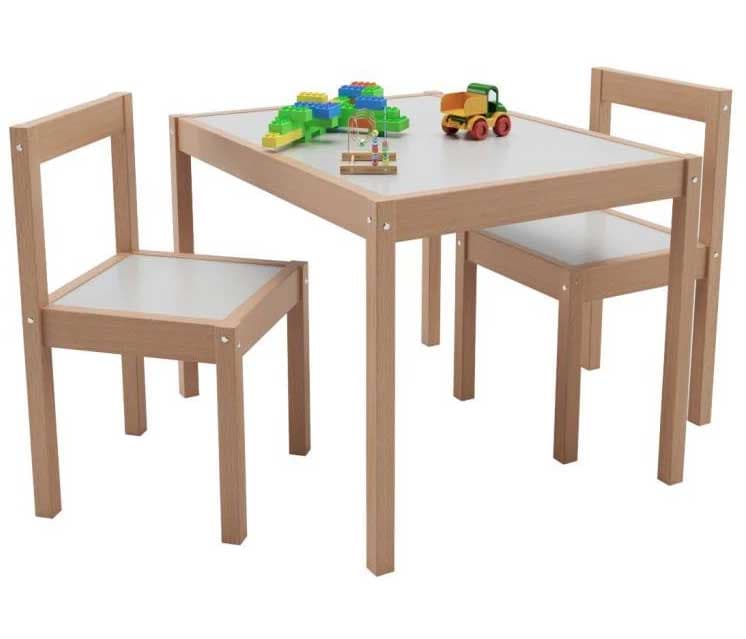 Dečiji sto sa dve stolice bienWood BIE6001