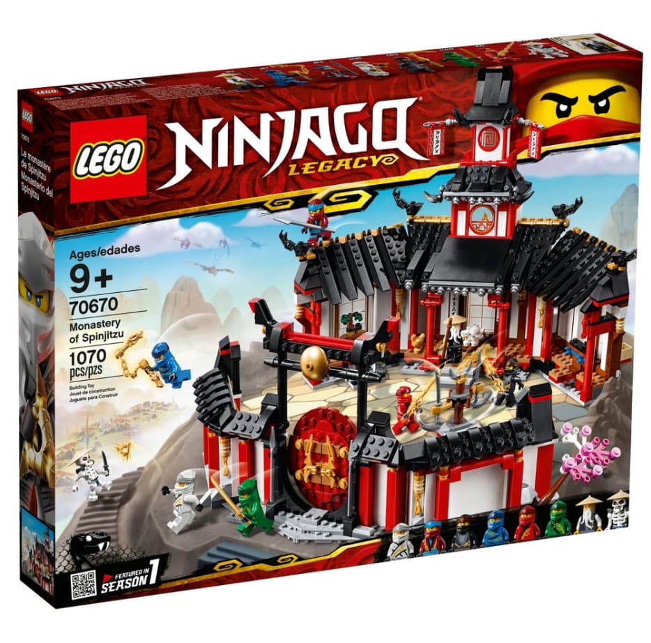 LEGO® Kocke NINJAGO - Spinjitzu Manastir 70670