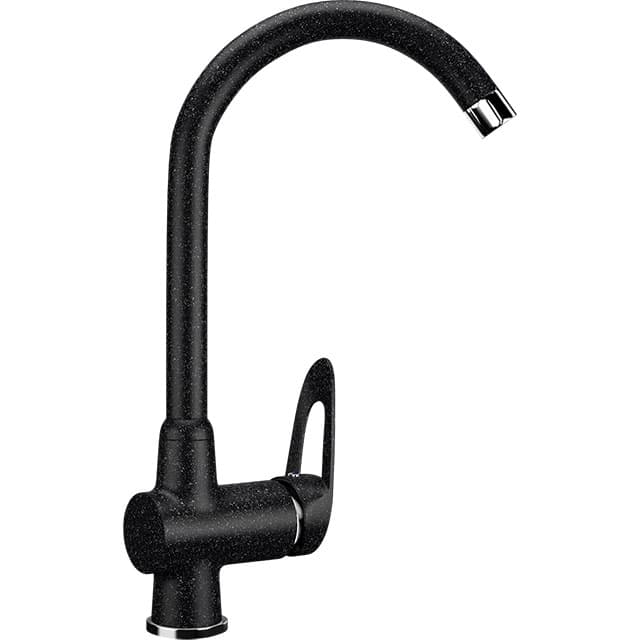 Jednoručna slavina za granitne sudopere Ulgran U006 crna