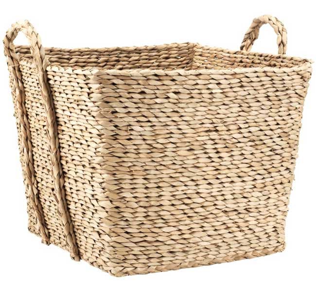 Pletena korpa sa ručkama Solmarin 40x40x31