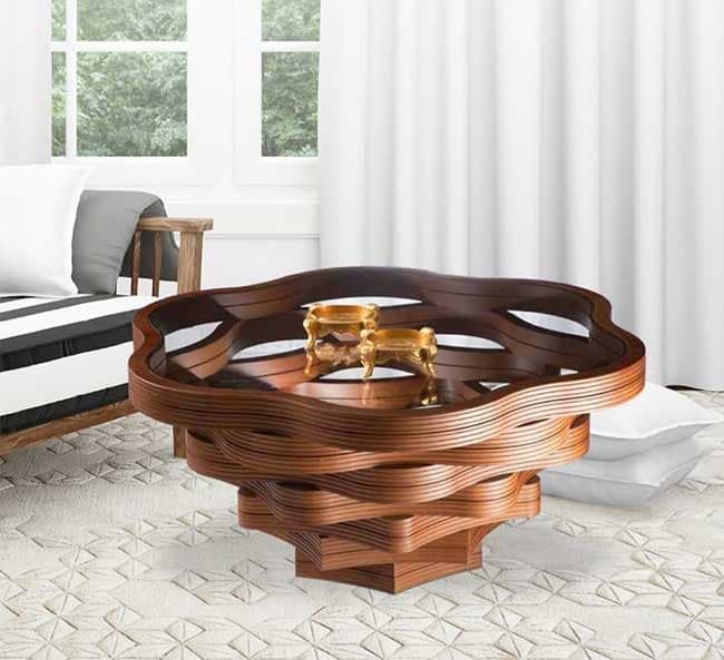 Klub sto Papatya Tamni orah