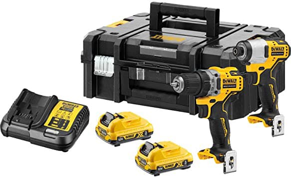 DeWalt set akumulatorskog alata DCK2110L2T bušilic-odvijač, udarni odvijač
