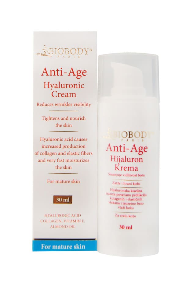 Biobody anti age hijaluronska krema