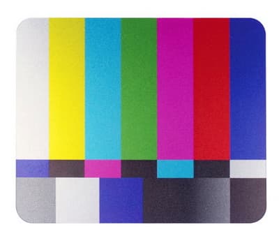 Kikkerland podloga za miša TV Test Screen Blocks MP07